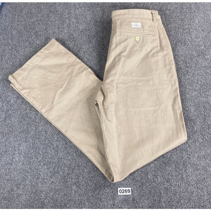 Vineyard Vines Pants Mens 34X34 Beige Cotton Club Khaki Chino Straight Leg